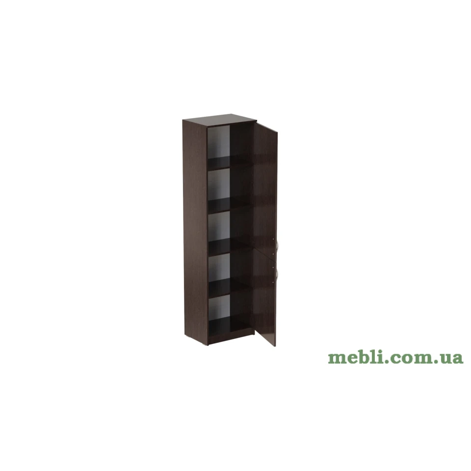 Пенал Анжело Ferrum-decor на 5 полиць із 2 дверима 1900x500x380 ДСП Венге Магія