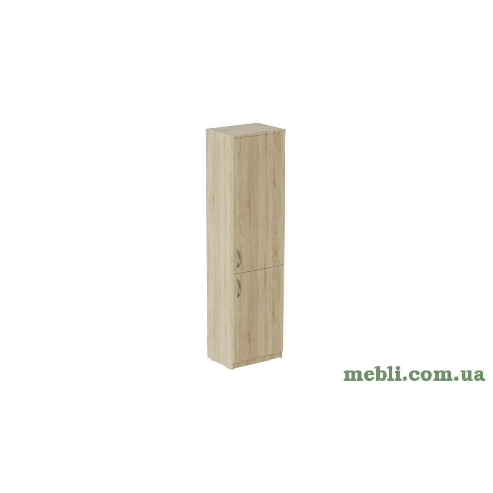Пенал Анжело Ferrum-decor на 5 полиць із 2 дверима 1900x500x380 ДСП Дуб Сонома