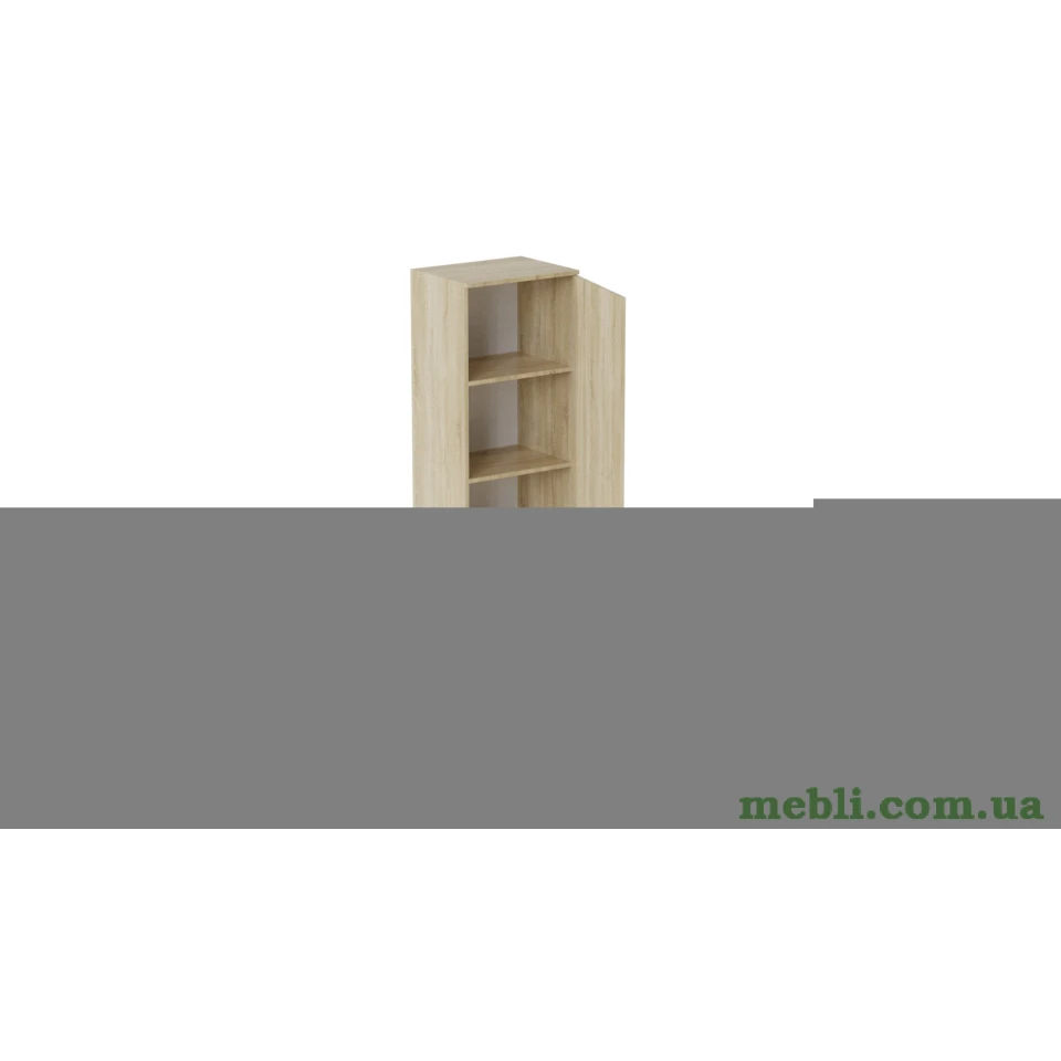 Пенал Анжело Ferrum-decor на 5 полиць із 2 дверима 1900x500x380 ДСП Дуб Сонома