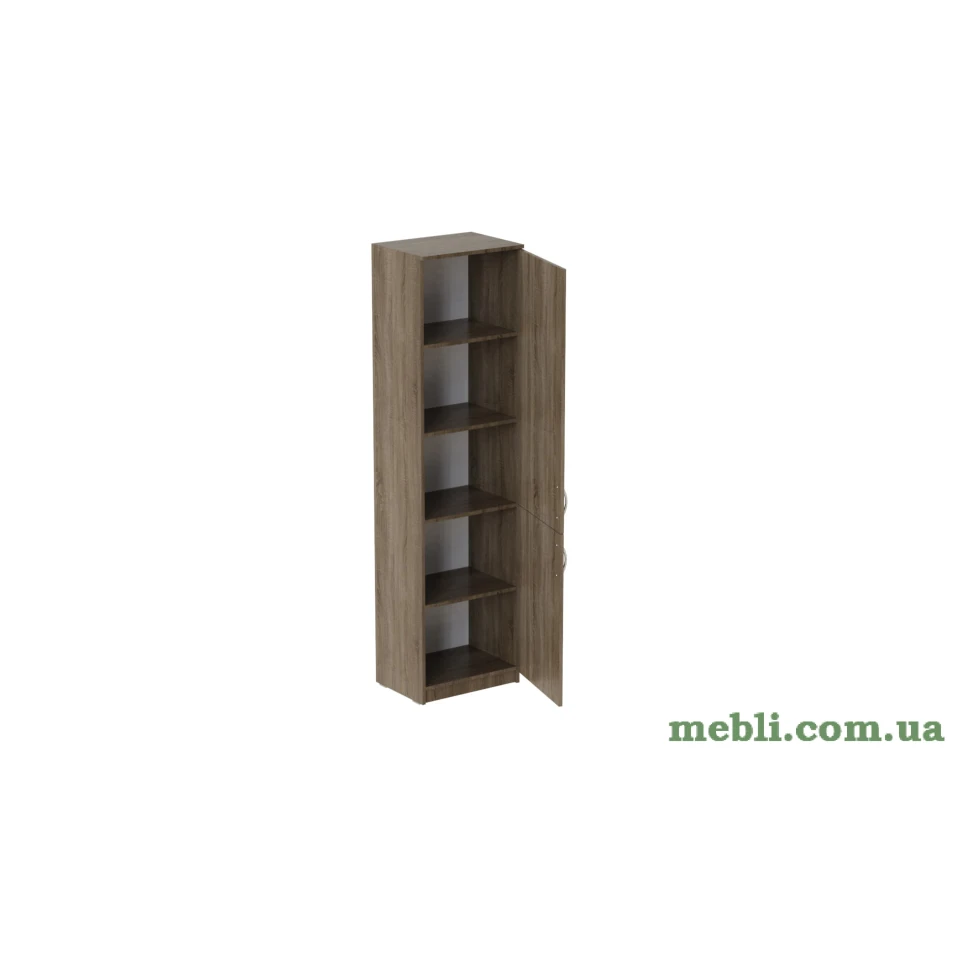 Пенал Анжело Ferrum-decor на 5 полиць із 2 дверима 1900x500x380 ДСП Дуб Сонома Трюфель