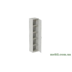 Пенал Анжело Ferrum-decor на 5 полиць із дверима 1900x400x380 ДСП Бетон