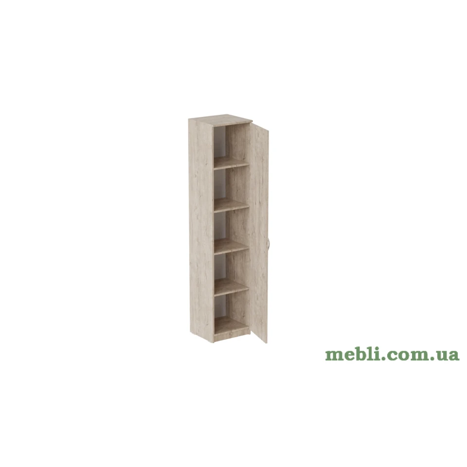 Пенал Анжело Ferrum-decor на 5 полиць із дверима 1900x400x380 ДСП Дуб Артизан