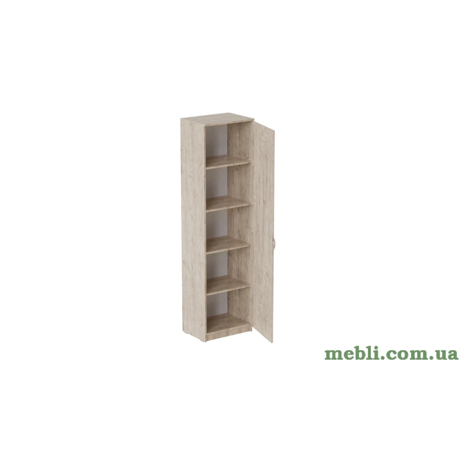 Пенал Анжело Ferrum-decor на 5 полиць із дверима 1900x500x380 ДСП Дуб Артизан