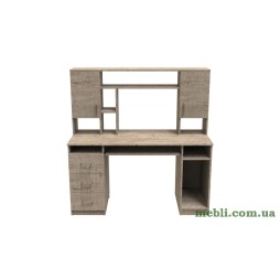 Стіл комп'ютерний Анжело Ferrum-decor 1400x1422x600 ДСП Дуб Артізан