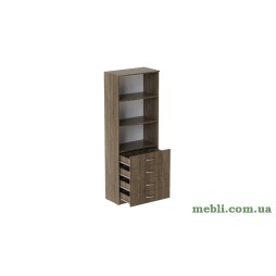 Шафа Анжело Ferrum-decor на 3 полиці з 4 ящиками 1900x700x380 ДСП Дуб Сонома Трюфель