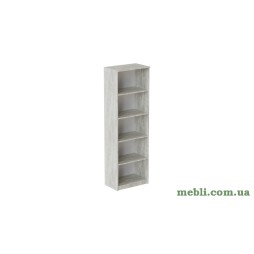 Шафа Анжело Ferrum-decor на 5 полиць 1900x600x380 ДСП Бетон