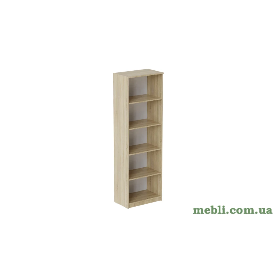 Шафа Анжело Ferrum-decor на 5 полиць 1900x600x380 ДСП Дуб Сонома