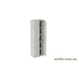 Шафа Анжело Ferrum-decor на 5 полиць 2 двері 1900x600x380 ДСП Бетон