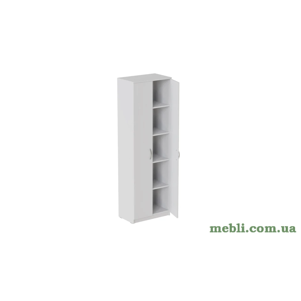 Шафа Анжело Ferrum-decor на 5 полиць 2 двері 1900x600x380 ДСП Біла