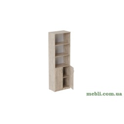 Шафа Анжело Ferrum-decor на 5 полиць з 2 дверима 1900x600x380 ДСП Дуб Артизан