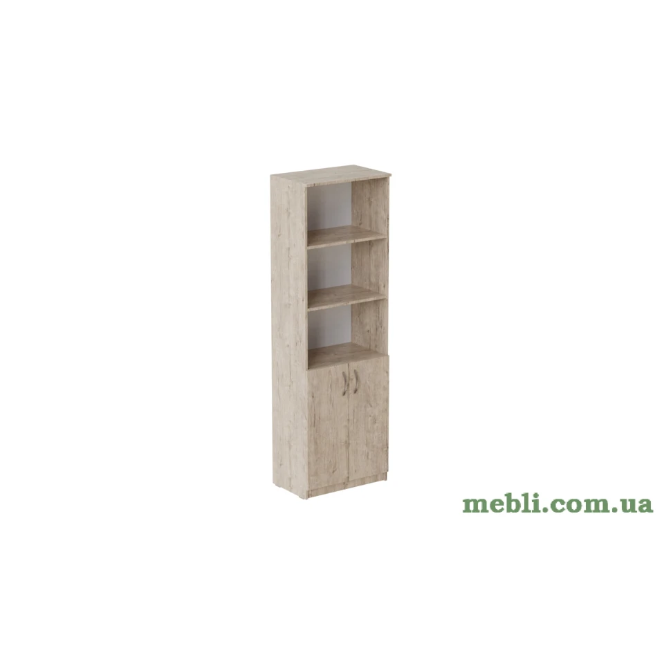 Шафа Анжело Ferrum-decor на 5 полиць з 2 дверима 1900x600x380 ДСП Дуб Артизан