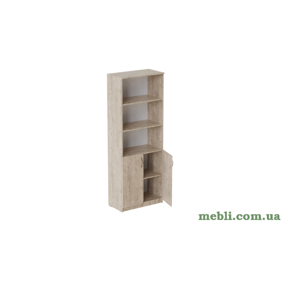 Шафа Анжело Ferrum-decor на 5 полиць з 2 дверима 1900x800x380 ДСП Дуб Артизан