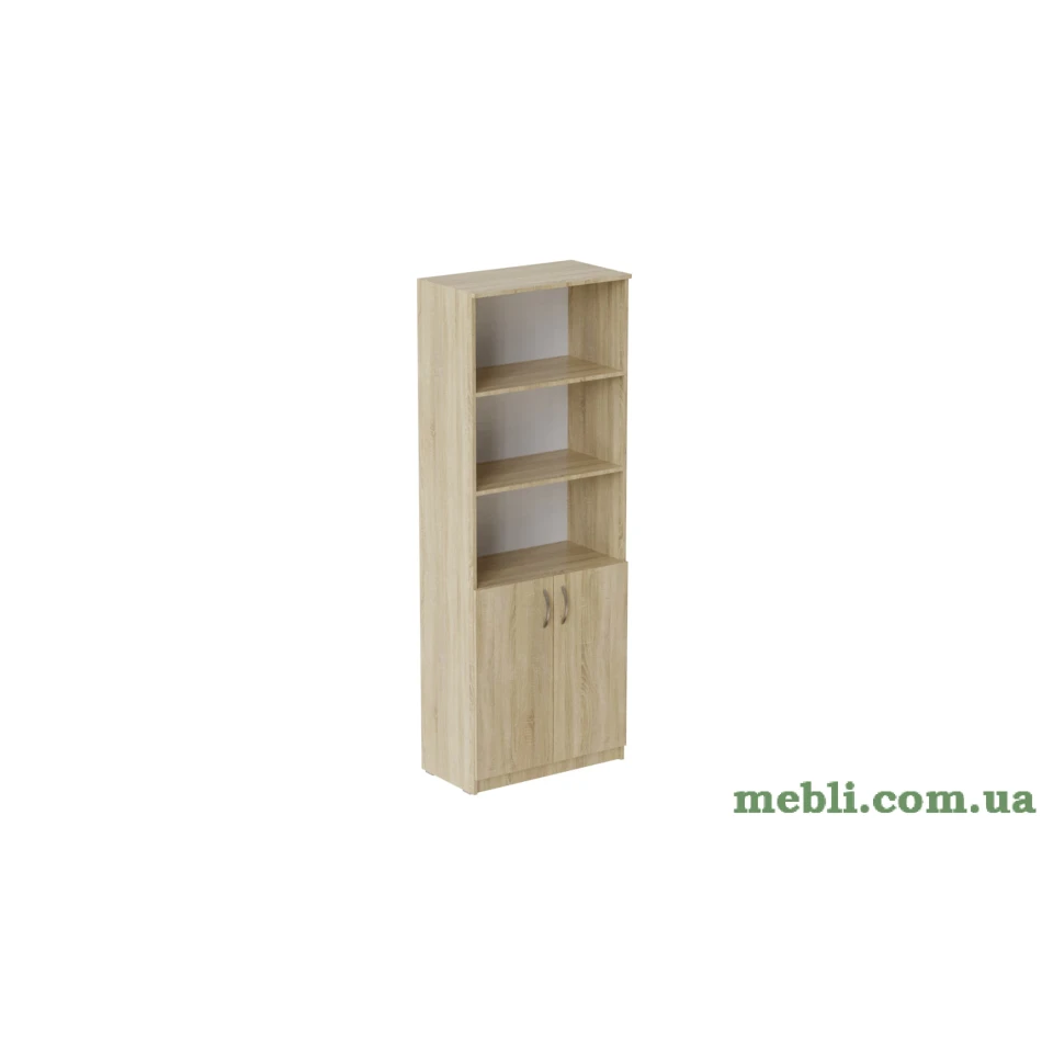 Шафа Анжело Ferrum-decor на 5 полиць із 2 дверима 1900x800x380 ДСП Дуб Сонома