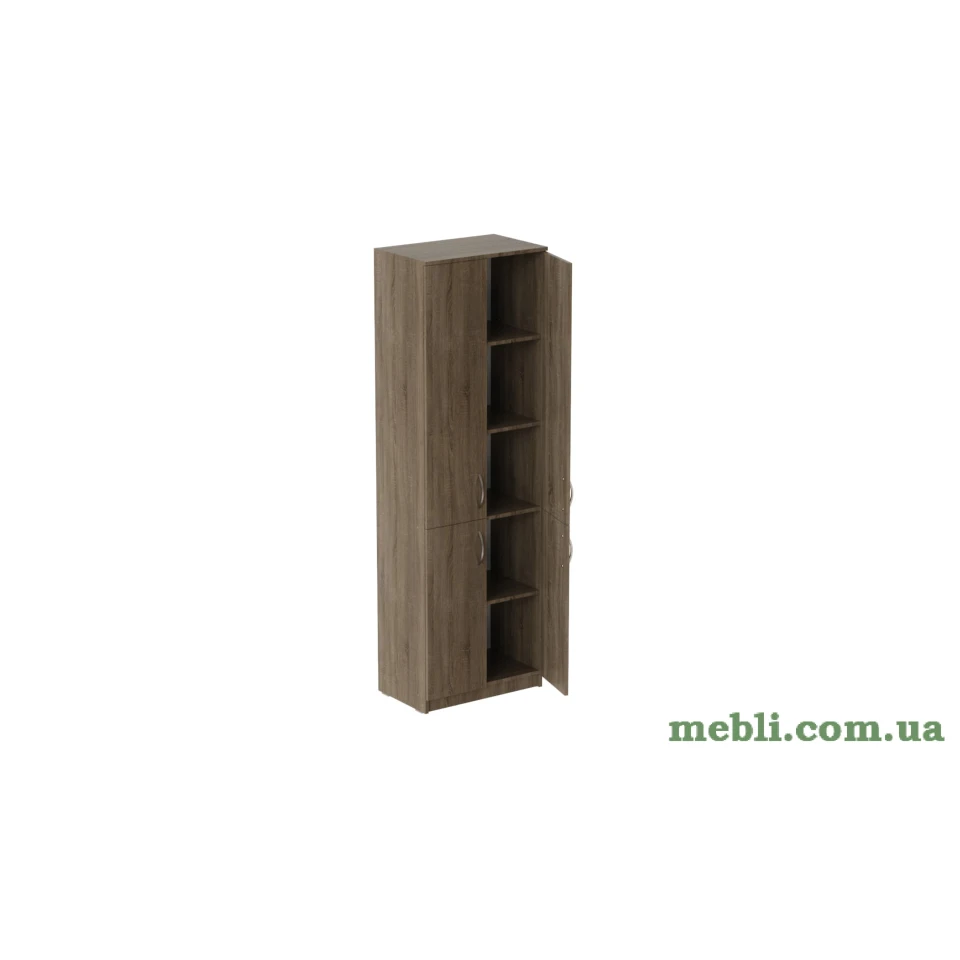 Шафа Анжело Ferrum-decor на 5 полиць із 4 дверима 1900x600x380 ДСП Дуб Сонома Трюфель