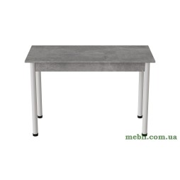 Стіл кухонний Ferrum-decor Беніта 75x120x60 Білий ДСП Бетон 16мм