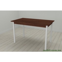 Стіл кухонний Ferrum-decor Беніта 75x120x60 Білий ДСП Венге 16мм