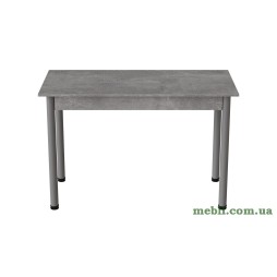 Стіл кухонний Ferrum-decor Беніта 75x120x60 Сірий ДСП Бетон 16мм