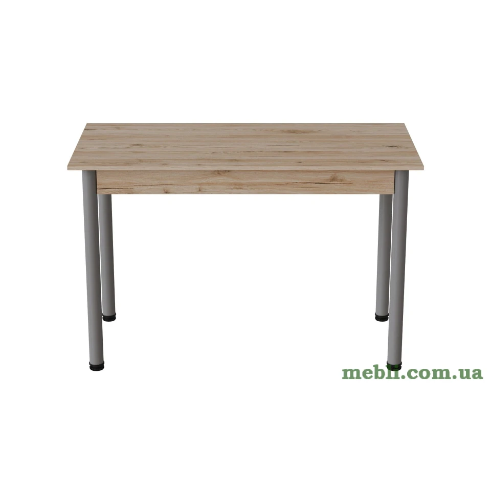 Стіл кухонний Ferrum-decor Беніта 75x120x60 Сірий ДСП Сан-Марино 16мм