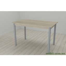 Стіл кухонний Ferrum-decor Беніта 75x120x60 Сірий ДСП Сонома 16мм