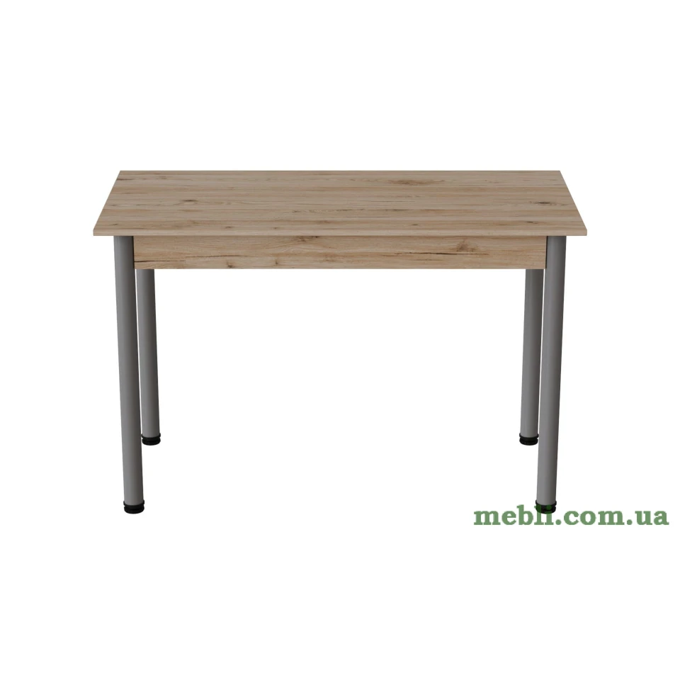 Стіл кухонний Ferrum-decor Беніта 75x120x70 Сірий ДСП Сан-Марино 16мм
