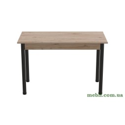 Стіл кухонний Ferrum-decor Беніта 75x120x70 Чорний ДСП Сан-Марино 16мм