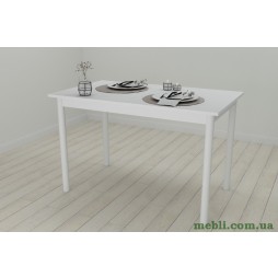 Стіл кухонний Ferrum-decor Беніта 75x120x80 Білий ДСП Білий 16мм