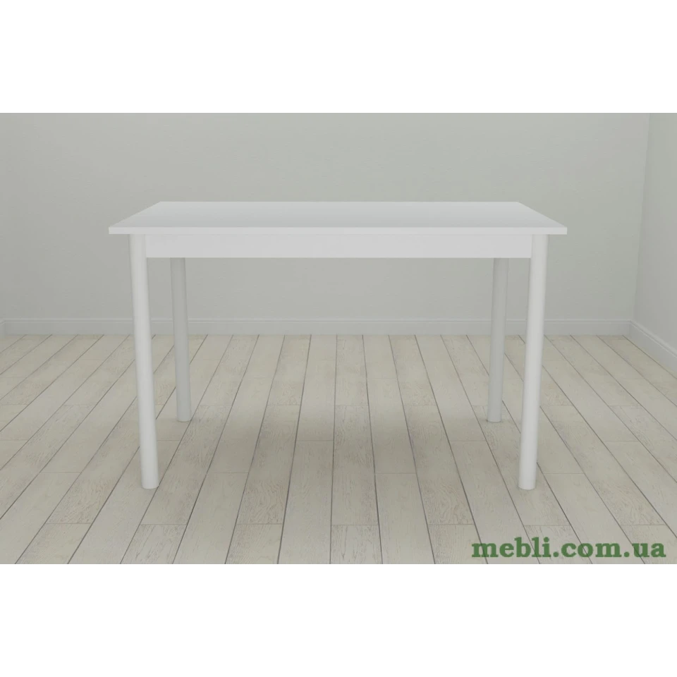 Стіл кухонний Ferrum-decor Беніта 75x120x80 Білий ДСП Білий 16мм