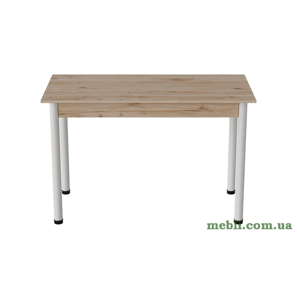 Стіл кухонний Ferrum-decor Беніта 75x120x80 Білий ДСП Сан-Марино 16мм