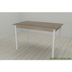 Стіл кухонний Ferrum-decor Беніта 75x120x80 Білий ДСП Сонома Трюфель 16мм