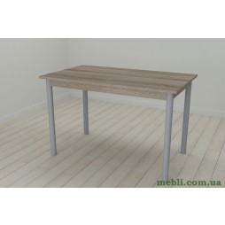 Стіл кухонний Ferrum-decor Беніта 75x120x80 Сірий ДСП Сонома Трюфель 16мм