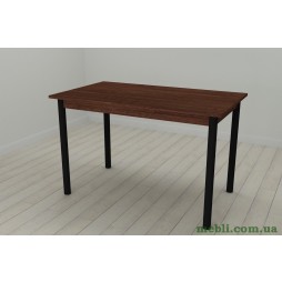 Стіл кухонний Ferrum-decor Беніта 75x120x80 Чорний ДСП Венге 16мм