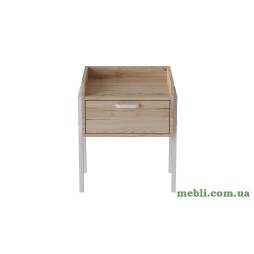 Модульна тумба Ferrum-decor Бетті 540x450x320 метал Білий ДСП Артизан