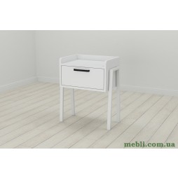 Модульна тумба Ferrum-decor Бетті 540x450x320 метал Білий ДСП Білий