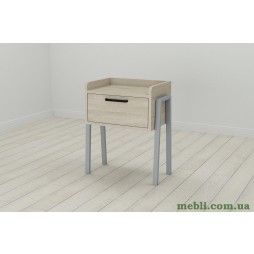 Модульна тумба Ferrum-decor Бетті 540x450x320 метал Сірий ДСП Сонома