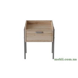 Тумба модульна Ferrum-decor Бетті 540x450x320 метал Сірий ДСП Артизан