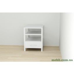 Тумба універсальна Ferrum-decor Вів'єн 1/1 50x41x40 білий ДСП Білий 16мм