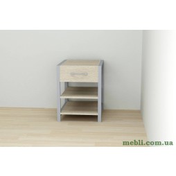 Тумба універсальна Ferrum-decor Вів'єн 1/2 50x41x40 сірий ДСП Дуб Сонома 16мм