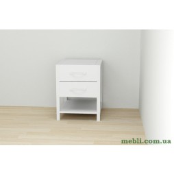 Тумба універсальна Ferrum-decor Вів'єн 2/1 50x41x40 білий ДСП Білий 16мм