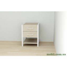 Тумба універсальна Ferrum-decor Вів'єн 2/1 50x41x40 білий ДСП Дуб Сонома 16мм