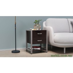 Тумба універсальна Ferrum-decor Вів'єн 2/1 50x41x40 сірий ДСП Венге 16мм