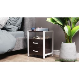 Тумба універсальна Ferrum-decor Вів'єн 2/2 50x41x40 білий ДСП Венге 16мм