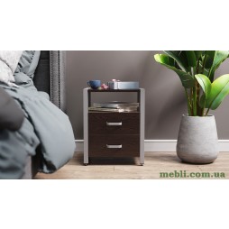 Тумба універсальна Ferrum-decor Вів'єн 2/2 50x41x40 сірий ДСП Венге 16мм