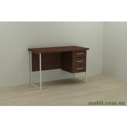 Комп'ютерний стіл Ferrum-decor Гаррі 75x120x60 білий ДСП Венге 32мм