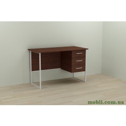 Комп'ютерний стіл Ferrum-decor Гаррі 75x120x70 білий ДСП Венге 16мм