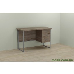 Комп'ютерний стіл Ferrum-decor Гаррі 75x120x70 сірий ДСП Дуб Сонома Труфель 32мм