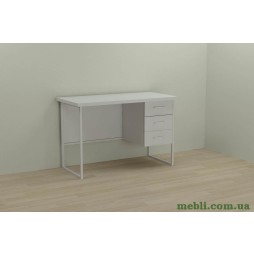 Комп'ютерний стіл Ferrum-decor Гаррі 75x140x60 білий ДСП Білий 32мм
