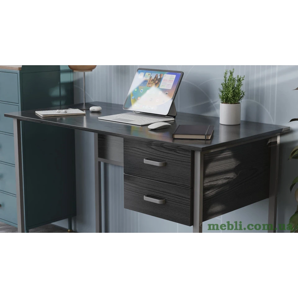 Комп'ютерний стіл Ferrum-decor Гаррі 75x140x70 білий ДСП Білий 32мм