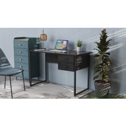 Комп'ютерний стіл Ferrum-decor Гаррі 75x140x70 білий ДСП Дуб Сонома 16мм