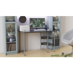 Комп'ютерний стіл Ferrum-decor Гаррі 75x140x70 сірий ДСП Дуб Артізан 16мм