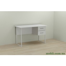 Комп'ютерний стіл Ferrum-decor Дакота 75x100x60 білий ДСП Білий 16мм